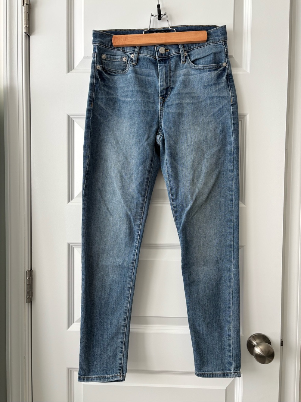 Banana Republic Skinny Fit Blue Jeans Size 27/4 Stretch
